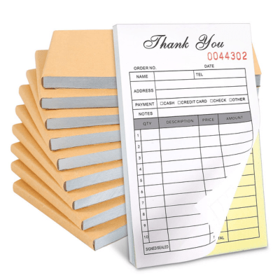 Invoice Books, Receipt Books - PrintVyapari.com